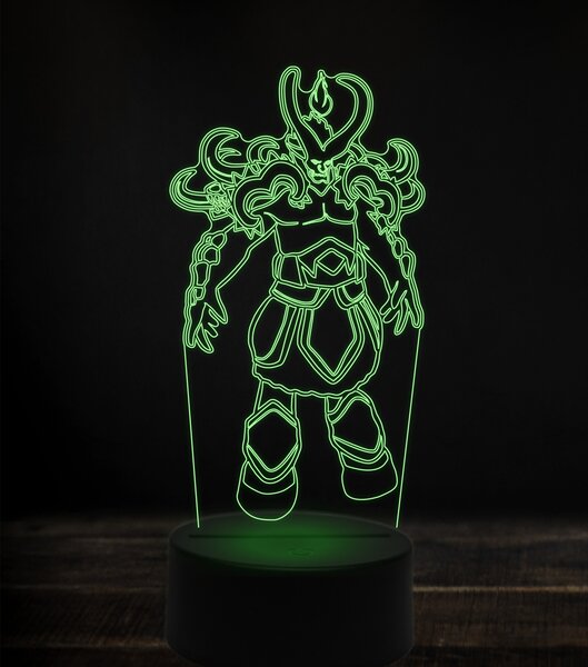 Beling 3D lampa, sargeras, 7 Farebná V1LY