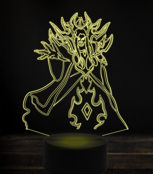 Beling 3D lampa, sunstrider, 7 Farebná V1P