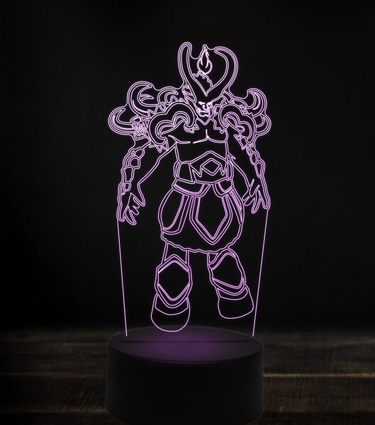 Beling 3D lampa, sargeras, 7 Farebná V1LY