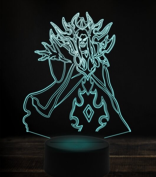 Beling 3D lampa, sunstrider, 7 Farebná V1P