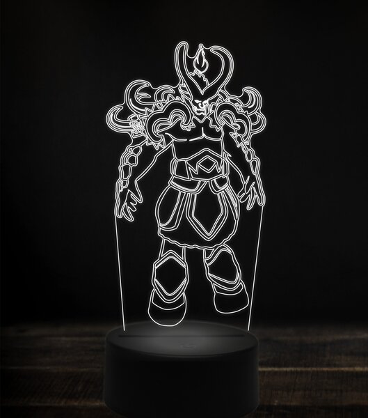 Beling 3D lampa, sargeras, 7 Farebná V1LY