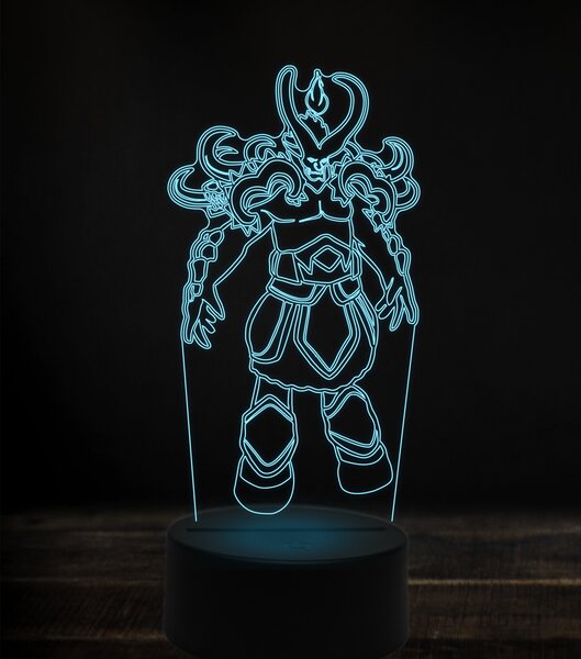 Beling 3D lampa, sargeras, 7 Farebná V1LY