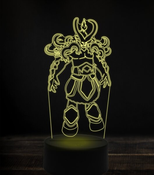 Beling 3D lampa, sargeras, 7 Farebná V1LY