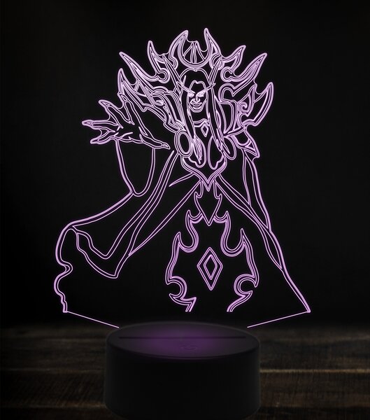 Beling 3D lampa, sunstrider, 7 Farebná V1P
