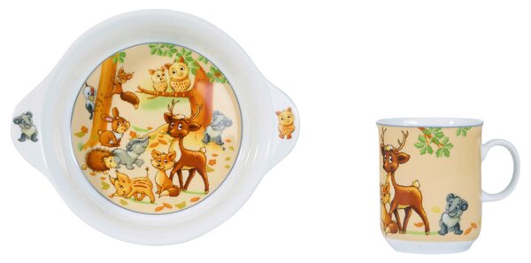 SADA DETSKÉHO RIADU porcelán keramika Ritzenhoff Breker - Jedálenské sety