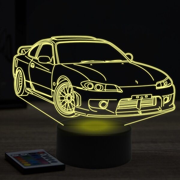 Beling 3D lampa, Nissan Silvia S15 Spec R 1999, 7 farebná Y2