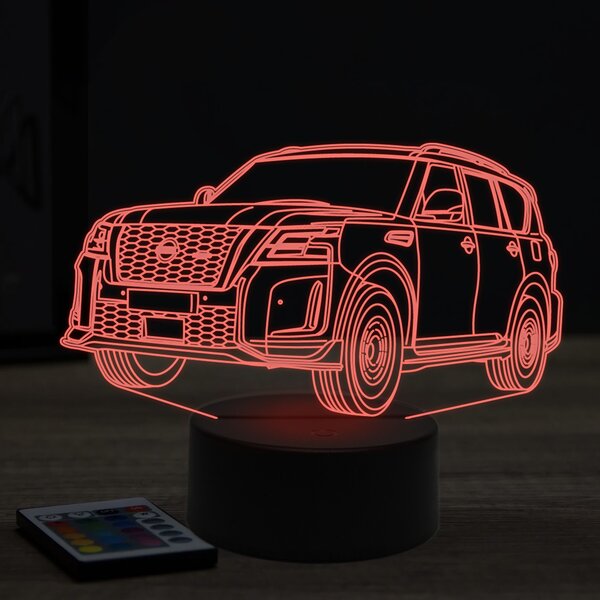 Beling 3D lampa, nissan patrol nismo 2022, 7 farebná Y4