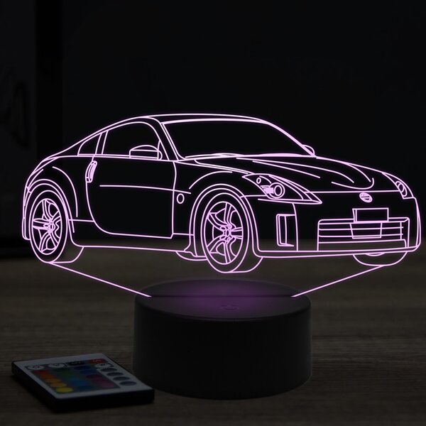 Beling 3D lampa, nissan 350Z, 7 farebná Y7