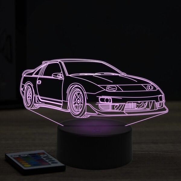 Beling 3D lampa, nissan 300ZX, 7 farebná Y6