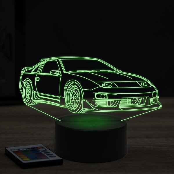 Beling 3D lampa, nissan 300ZX, 7 farebná Y6
