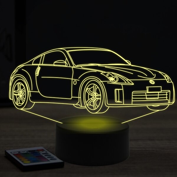 Beling 3D lampa, nissan 350Z, 7 farebná Y7