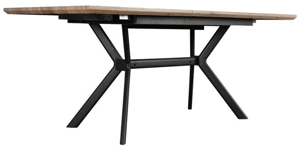 JEDÁLENSKÝ STÔL, prírodná farba, čierna, 140/90/76 cm MID.YOU - Stoly, Online Only