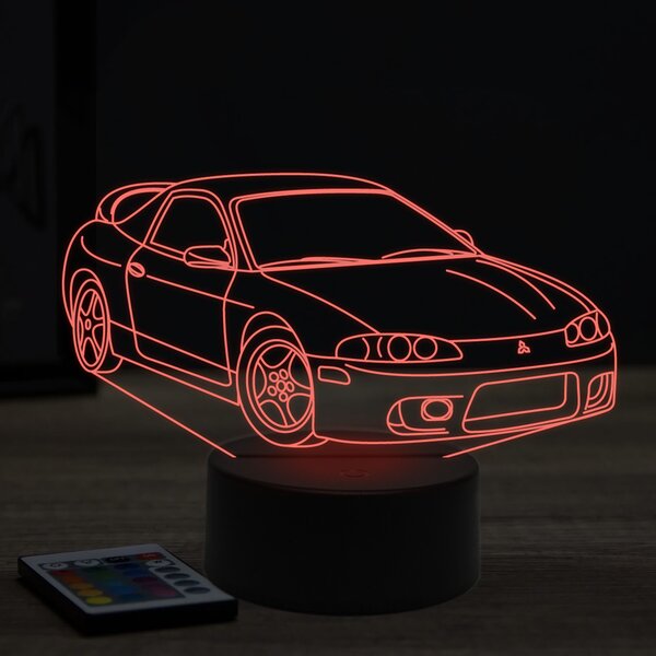 Beling 3D lampa, mitsubishi eclipse 1996, 7 farebná Y23