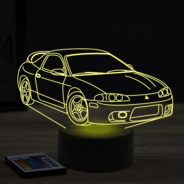 Beling 3D lampa, mitsubishi eclipse 1996, 7 farebná Y23