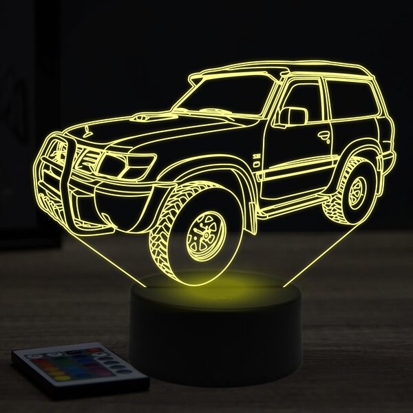 Beling 3D lampa,nissan patrol Y61 1997-2000, 7 farebná Y20