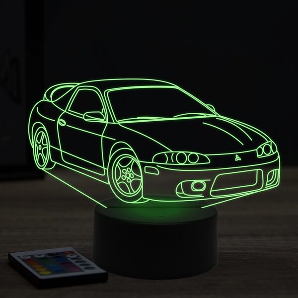 Beling 3D lampa, mitsubishi eclipse 1996, 7 farebná Y23