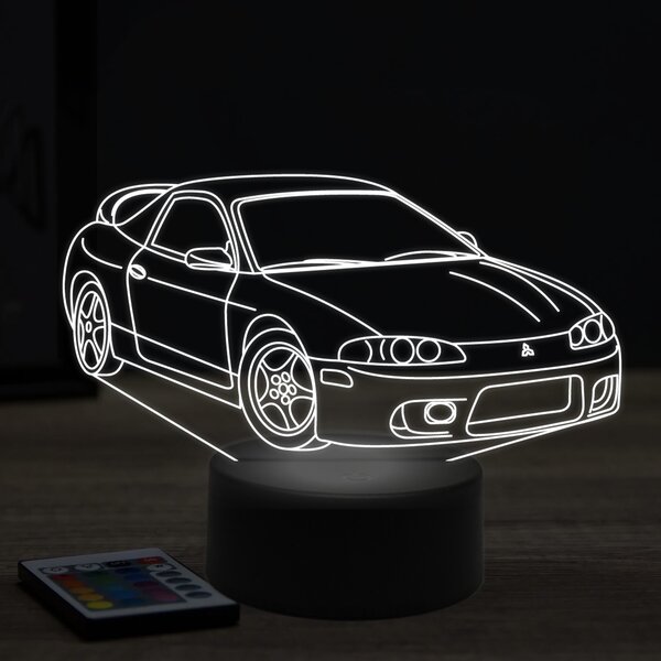 Beling 3D lampa, mitsubishi eclipse 1996, 7 farebná Y23