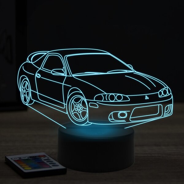 Beling 3D lampa, mitsubishi eclipse 1996, 7 farebná Y23