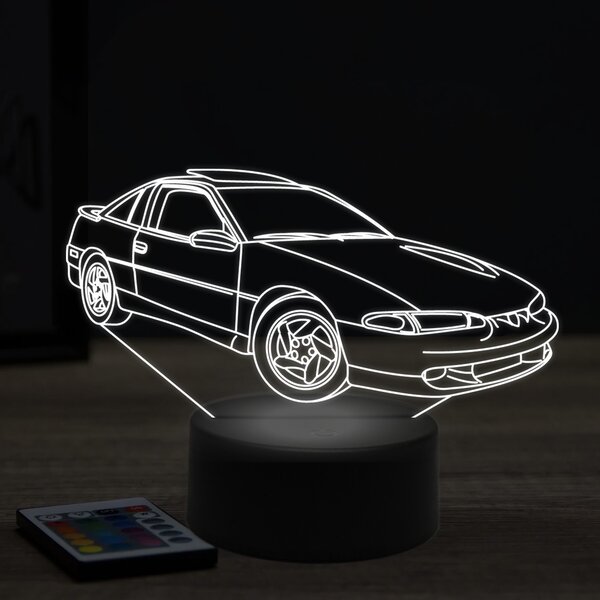 Beling 3D lampa, mitsubishi eclipse 1GB ,7 farebná Y27