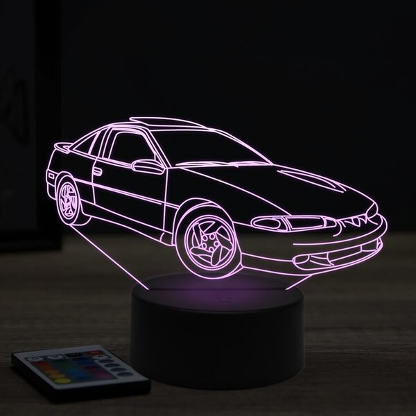 Beling 3D lampa, mitsubishi eclipse 1GB ,7 farebná Y27