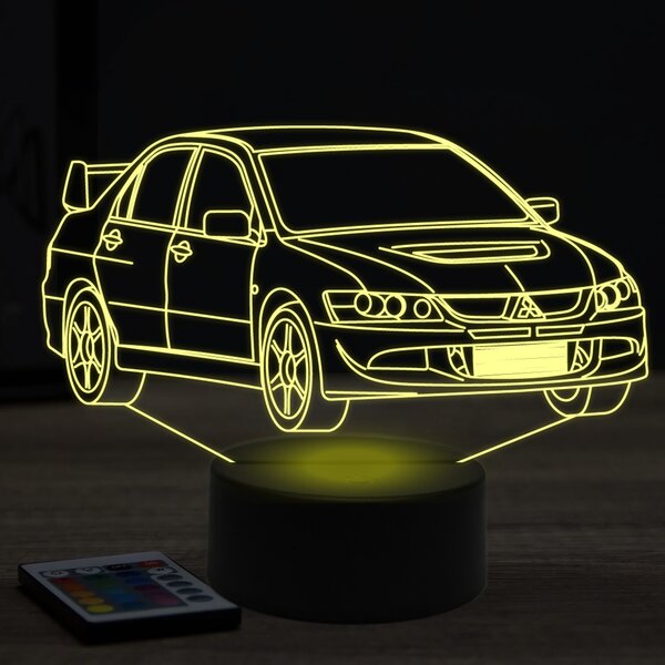 Beling 3D lampa, Mitsubishi Lancer ,7 farebná Y36