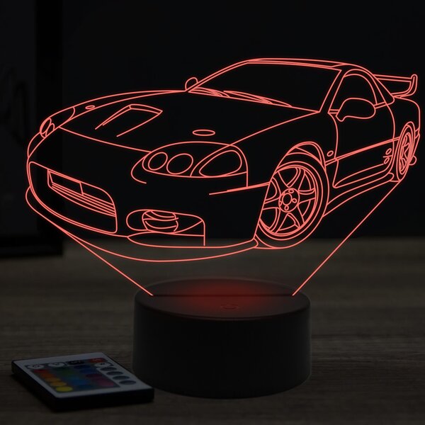 Beling 3D lampa, Mitsubishi GTO,7 farebná Y34