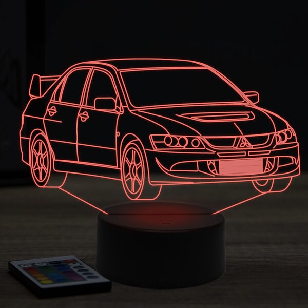 Beling 3D lampa, Mitsubishi Lancer ,7 farebná Y36