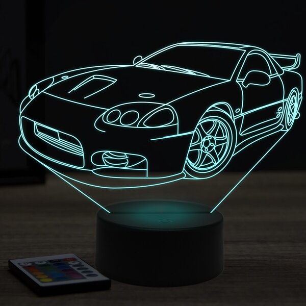 Beling 3D lampa, Mitsubishi GTO,7 farebná Y34