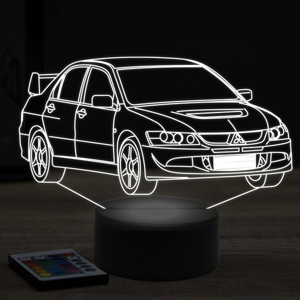 Beling 3D lampa, Mitsubishi Lancer ,7 farebná Y36