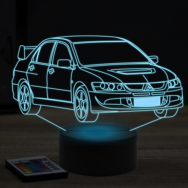 Beling 3D lampa, Mitsubishi Lancer ,7 farebná Y36