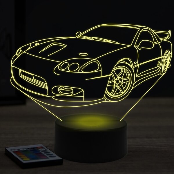 Beling 3D lampa, Mitsubishi GTO,7 farebná Y34