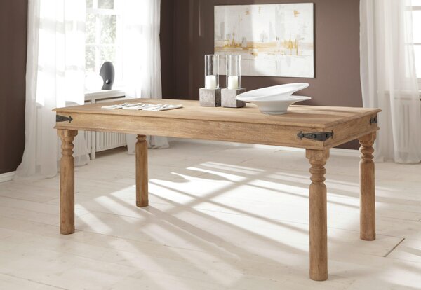JEDÁLENSKÝ STÔL, indický palisander, prírodná farba, 180/90/77 cm Livetastic - Stoly, Online Only