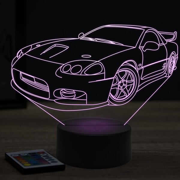 Beling 3D lampa, Mitsubishi GTO,7 farebná Y34