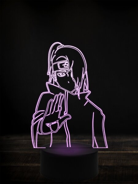 Beling 3D lampa, Deidara,7 farebná Y38L1