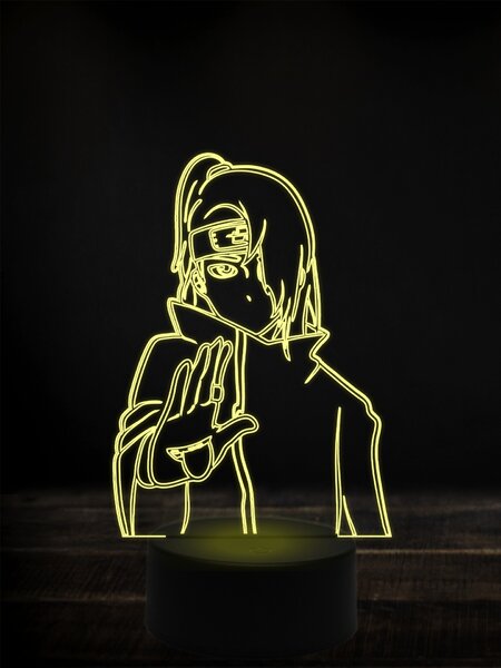 Beling 3D lampa, Deidara,7 farebná Y38L1