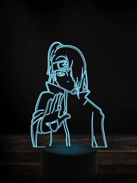 Beling 3D lampa, Deidara,7 farebná Y38L1
