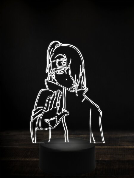 Beling 3D lampa, Deidara,7 farebná Y38L1