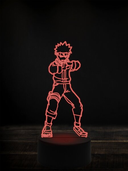 Beling 3D lampa, Naruto 3,7 farebná Y38L7