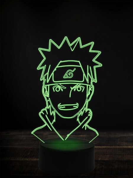 Beling 3D lampa, Naruto 4,7 farebná Y38L8