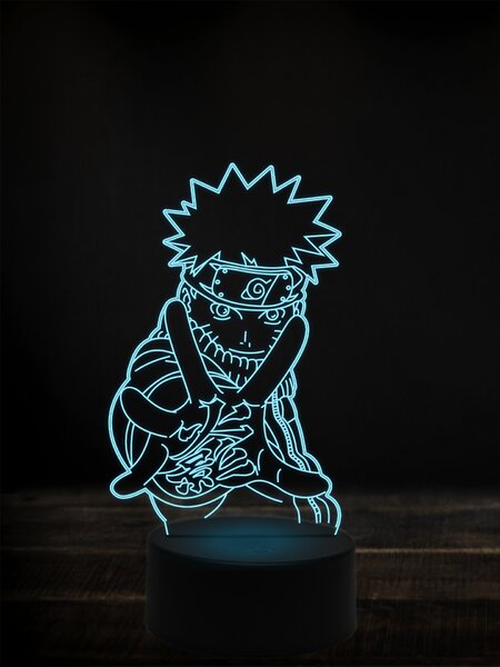 Beling 3D lampa, Naruto 2,7 farebná Y38L6