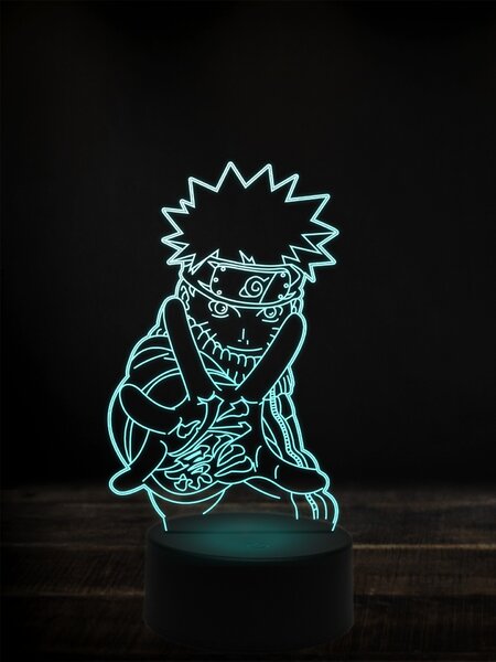 Beling 3D lampa, Naruto 2,7 farebná Y38L6