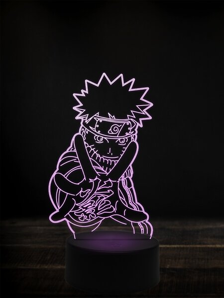 Beling 3D lampa, Naruto 2,7 farebná Y38L6