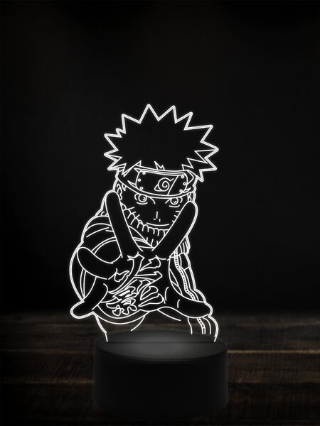 Beling 3D lampa, Naruto 2,7 farebná Y38L6