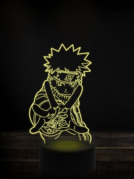 Beling 3D lampa, Naruto 2,7 farebná Y38L6