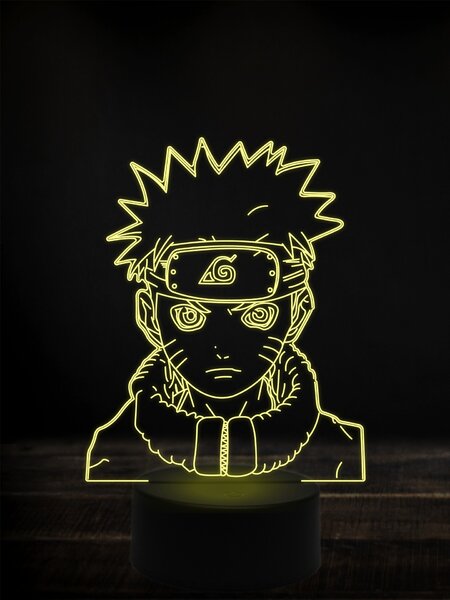 Beling 3D lampa, Naruto 5,7 farebná Y38L9