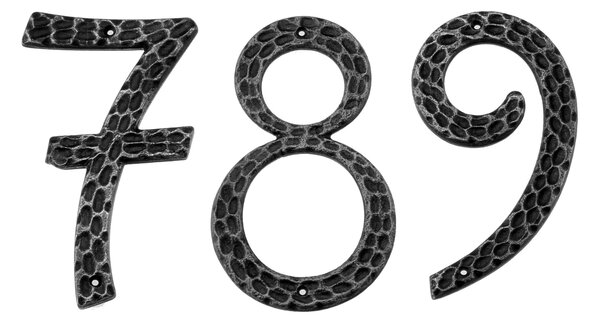 GALBUSERA Kované domové čísla model 894 - antická čierna