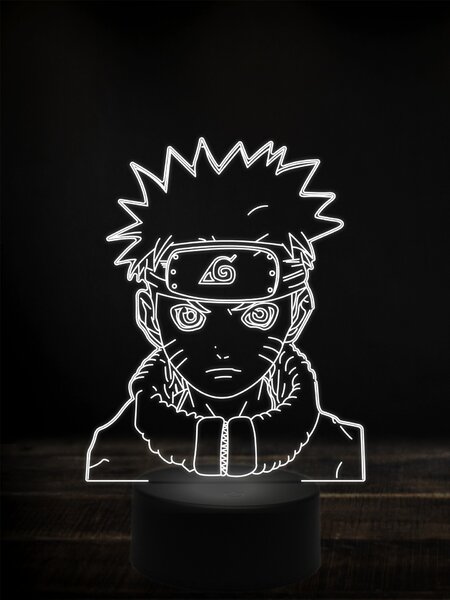 Beling 3D lampa, Naruto 5,7 farebná Y38L9