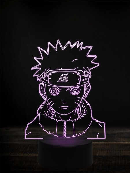 Beling 3D lampa, Naruto 5,7 farebná Y38L9