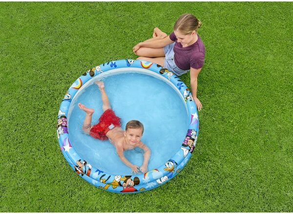 Bestway Nafukovací bazén Disney Junior: Mickey a priatelia, 122 x 25 cm