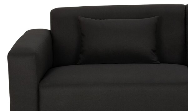 DVOJMIESTNA POHOVKA, textil, čierna P & B - Sedačky, Online Only